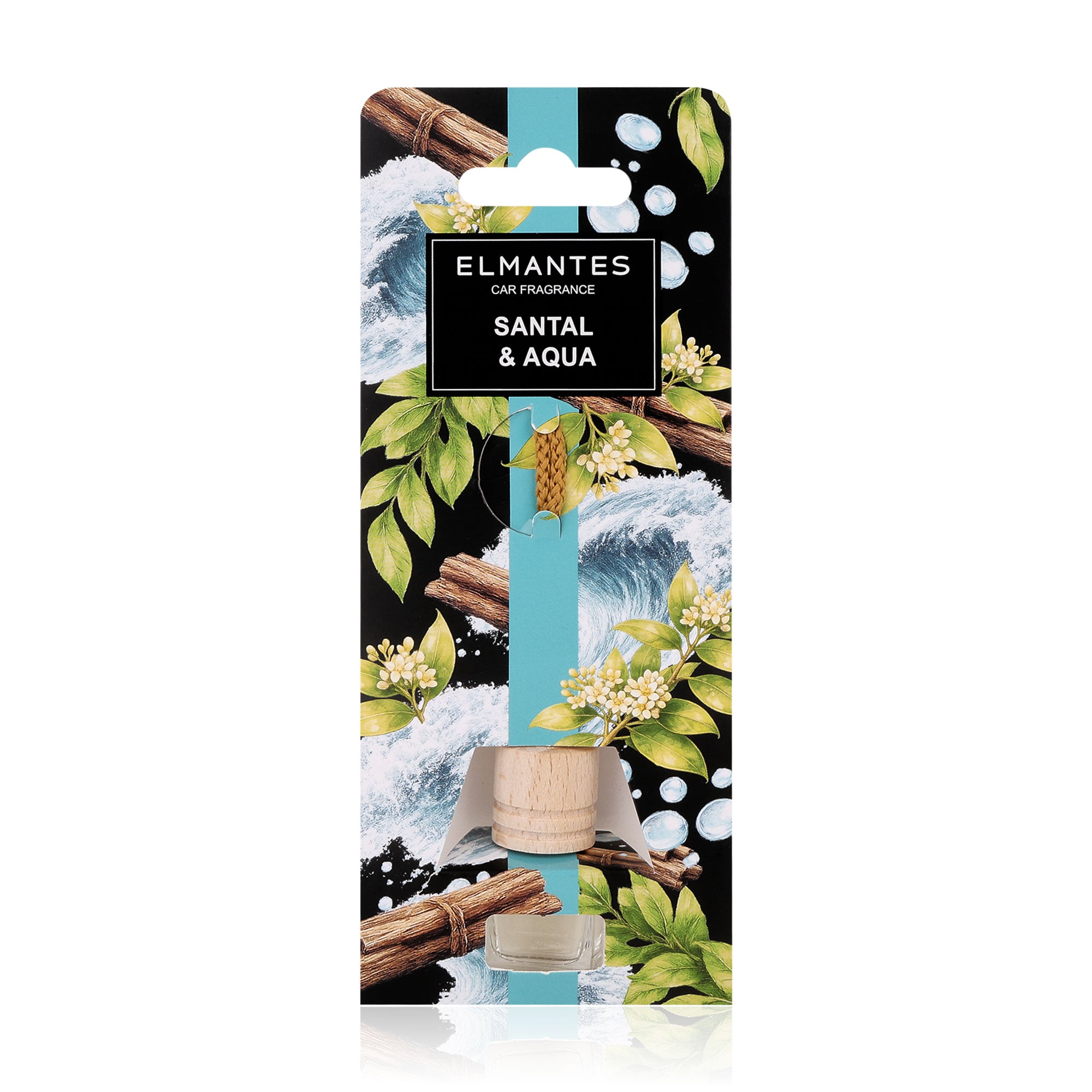 Ароматизатор для авто Elmantes Santal &amp; Aqua, 5 мл